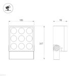 Прожектор светодиодный 36Вт 3000K IP66 Arlight — изображение 2