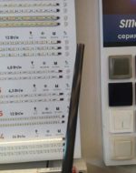 Алюминиевый профиль для ленты ledmost 16*6 черный