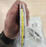 Светодиодная лента COB 12В, 12Вт, нейтральный белый — изображение 2