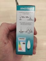 Светодиодная лампа 9.5W свеча холодный свет E27 — изображение 2