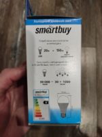 Светодиодная лампа 20W Smartbuy холодный свет 6000 — изображение 2