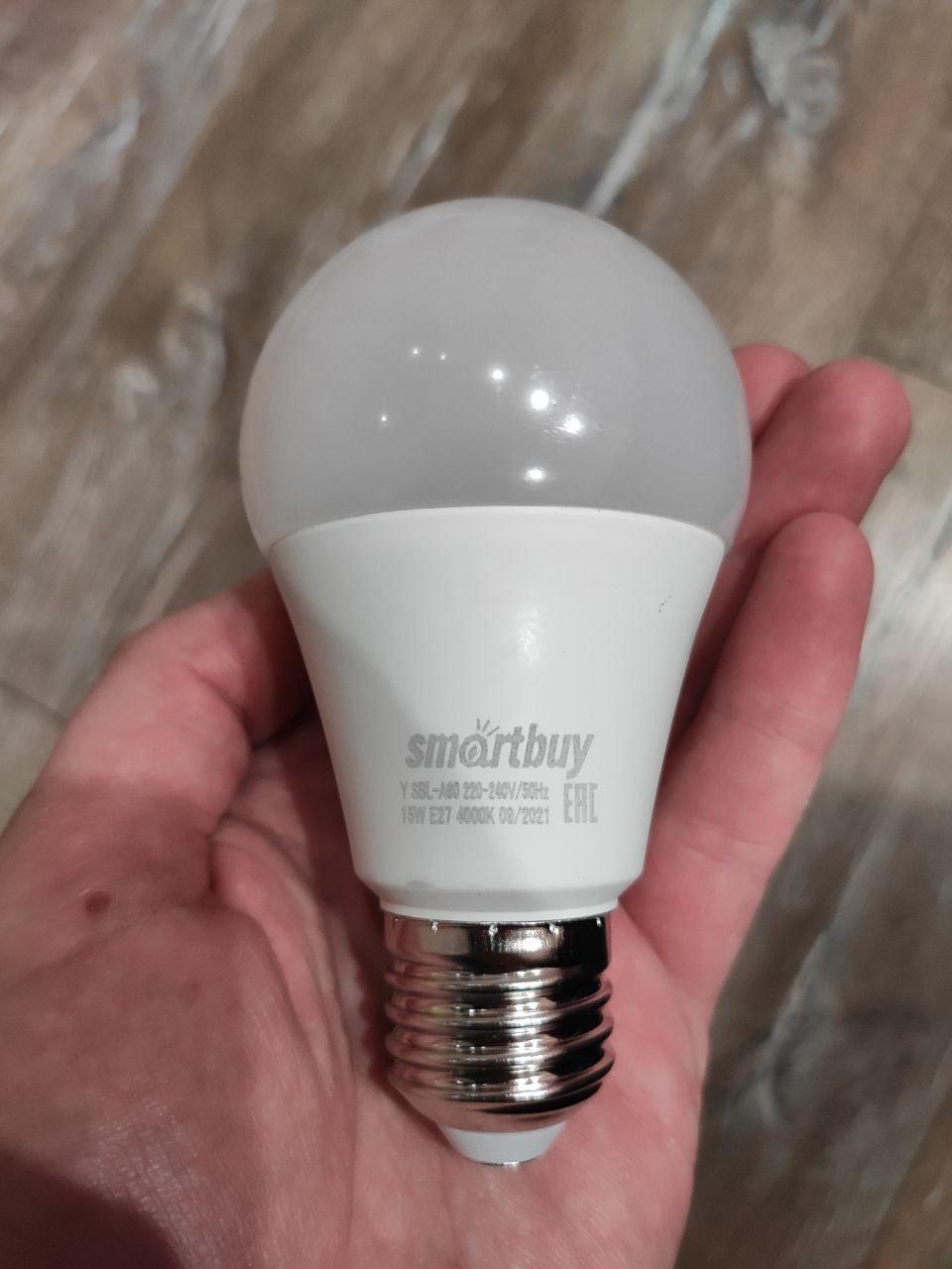 1000002864.jpg Светодиодная лампа 15W Smartbuy дневной свет — изображение 1