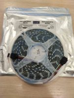 RGB светодиодная (LED) лента 14.4Вт IP65