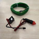 DC-LED Неоновая нить зелёная 5м