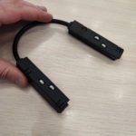 Соединитель с токопроводом для шинопроводов