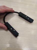 Соединитель с токопроводом для шинопроводов