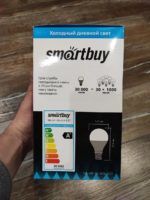 Светодиодная (LED) Лампа Smartbuy холодный свет — изображение 3