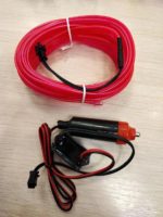DC-LED Неоновая нить красная 5м