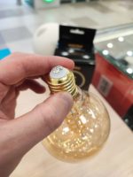 Светодиодная лампа SmartBuy 7Вт, 3000К, Е27, G95 — изображение 4