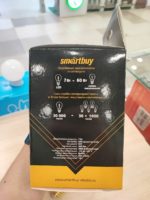 Светодиодная лампа SmartBuy 7Вт, 3000К, Е27, G95 — изображение 6