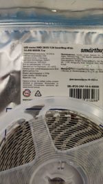 Светодиодная лента Smartbuy 14.4Вт, 24В, 4000K