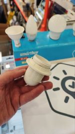 Патрон пластиковый с кольцом Smartbuy Е27 — изображение 2