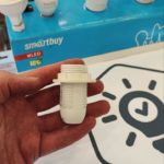 Патрон пластиковый с кольцом SmartBuy Е14