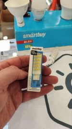 Светодиодная (LED) Лампа Smartbuy 10Вт, G9, 6000K — изображение 3