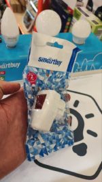 Вилка угловая Smartbuy с/з с выключателем 16A — изображение 2