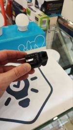 Угловая вилка Smartbuy с заземлением, черная, 16А — изображение 2