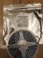 Светодиодная (LED) лента General 12В, 14.4Вт, IP65