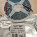 Светодиодная лента General 12В, 9.6Вт, IP65, 3000К
