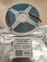 Светодиодная лента General 12В, 9.6Вт, IP65, 3000К