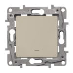 Выключатель Legrand 1кл с подсветкой 10А бежевый