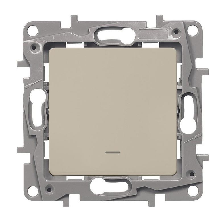 15944985168998s08d03k94.jpg Выключатель Legrand 1кл с подсветкой 10А бежевый — изображение 1