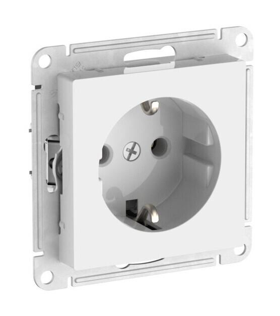 1745197255r9726l50h6451.jpeg Розетка Systeme Electric ATLASDESIGN белая — изображение 1