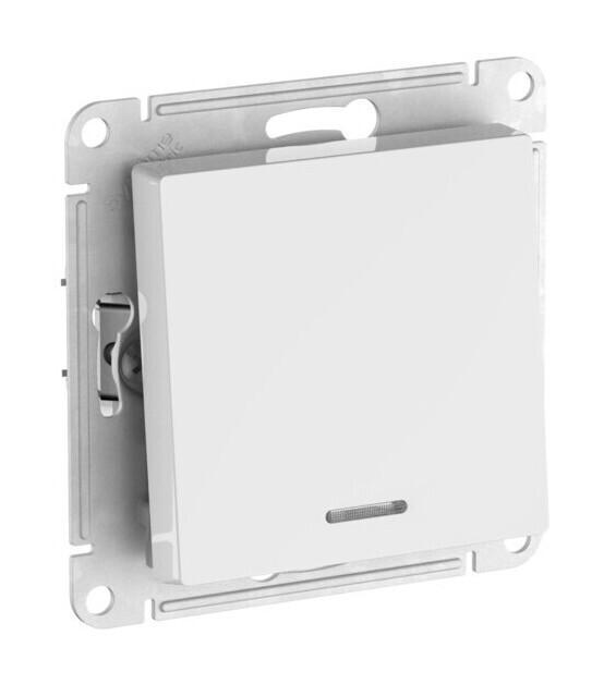 17458020324b475810x1g21.jpeg Выключатель Systeme Electric aAtlas Design, с подсветкой — изображение 1