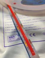Светодиодная лента COB 12В, 14Вт, красный цвет — изображение 2