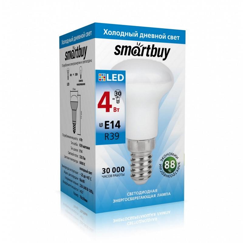 416946.jpg Светодиодная лампа Smartbuy LED R39 04W 6000K E14 — изображение 1