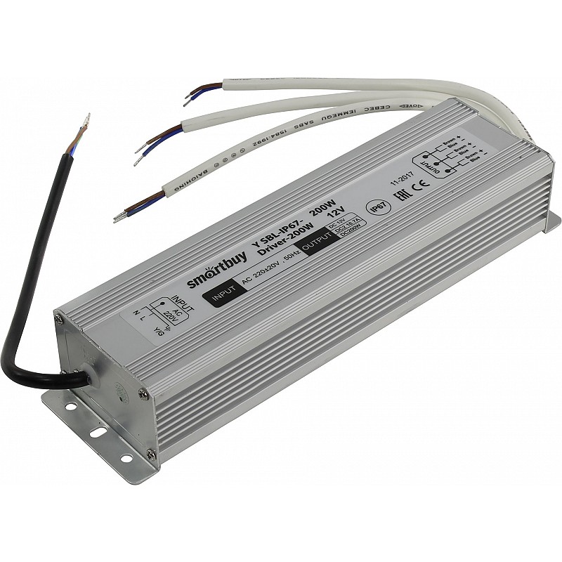 417800-1.jpg Блок питания Smartbuy 200 Вт герметичный — изображение 1