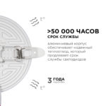 Панель светодиодная безрамочная 4000К, 12Вт — изображение 10