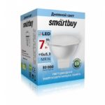 Светодиодная лампа GU5.3 Smartbuy 7W Холодный свет