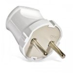Вилка Smartbuy прямая, без заземления 10A