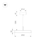 Светильник светодиодный Arlight ELEGANT 37W 4000K IP20 — изображение 3