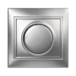 Светорегулятор (диммер) 660W 220В серебро, Венера