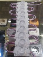 Модуль светодиодный IP67, 1.5Вт, 12В, 1LED