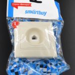 Розетка компьютерная RJ-45 бежевая "Венера"