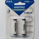 Аккумулятор NiMh Smartbuy AAA/2BL 1100 mAh