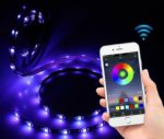 Комплект светодиодной ленты RGB Блютуз 5метров