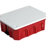 Монтажная коробка STEKKER EBX30-02-1-20-120 для полых стен, с пластиковыми зажимами, с крышкой, 120*92*45мм