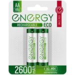Аккумулятор NiMh energy AA/2BL 2600 mAh