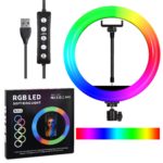 Селфи кольцо RGB JBH MJ33