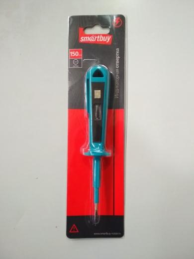 935b7670da26ac2e990f6b28a898c4b4.jpeg Индикаторная отвертка Smartbuy 150 мм, до 500В — изображение 1
