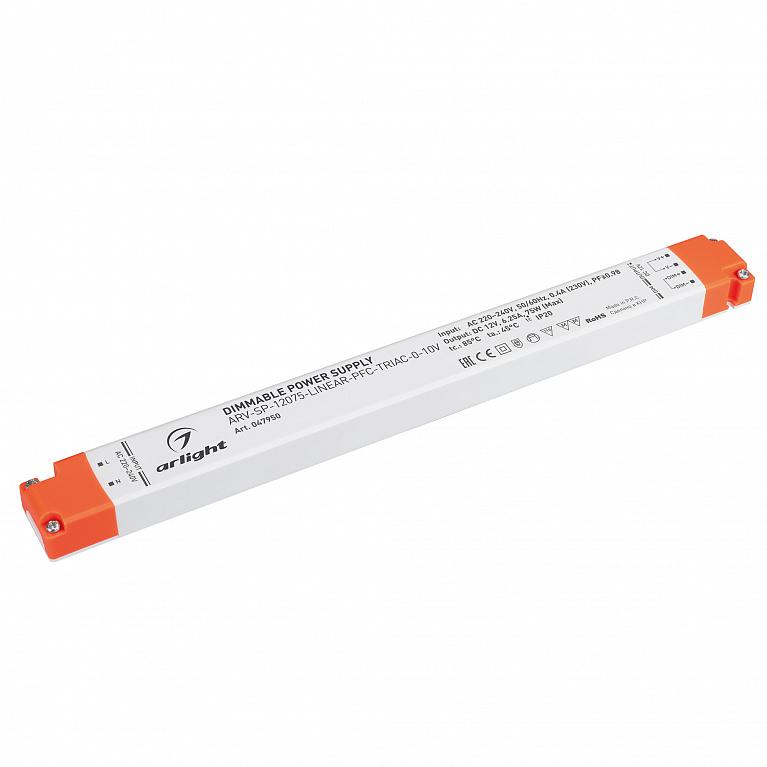 blok_pitaniya_arv_sp_12075_linear_pfc_triac_0_10v_12v_6_25a_75w_arlight_ip20_plastik_5_let.jpg Блок питания 12В 75Вт IP20 Arlight 047950 — изображение 1