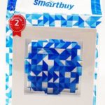 Рамка 1-местная пластик белая, "Нептун" Smartbuy