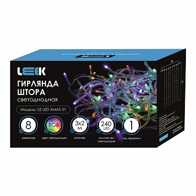 i7vw0cbyldgwzbrs5lqkm1fqhcd74530.jpg Гирлянда светодиодная штора leek 3*2м 240 LED RGB — изображение 1