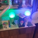 Светодиодная RGB лампа с пультом управления
