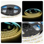 Светодиодная лента OGM 9.6W, 12V, 120LED, 4000К