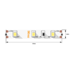Светодиодная лента 4.8W Теплый свет SWG