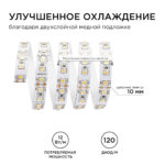 Светодиодная лента Apeyron с коннектором 12В 12Вт — изображение 2